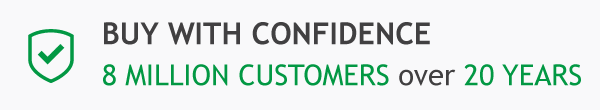 Buy with Confidence - over 8 million customers over 20 years